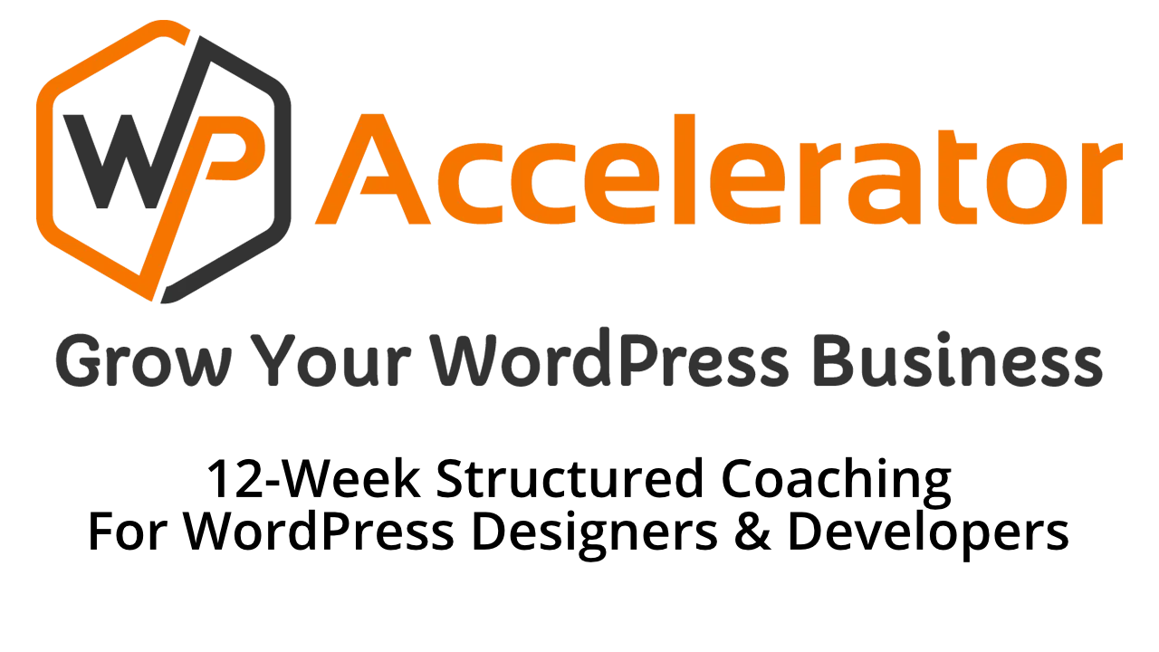 WP Accelerator - Grow Your WordPress Business